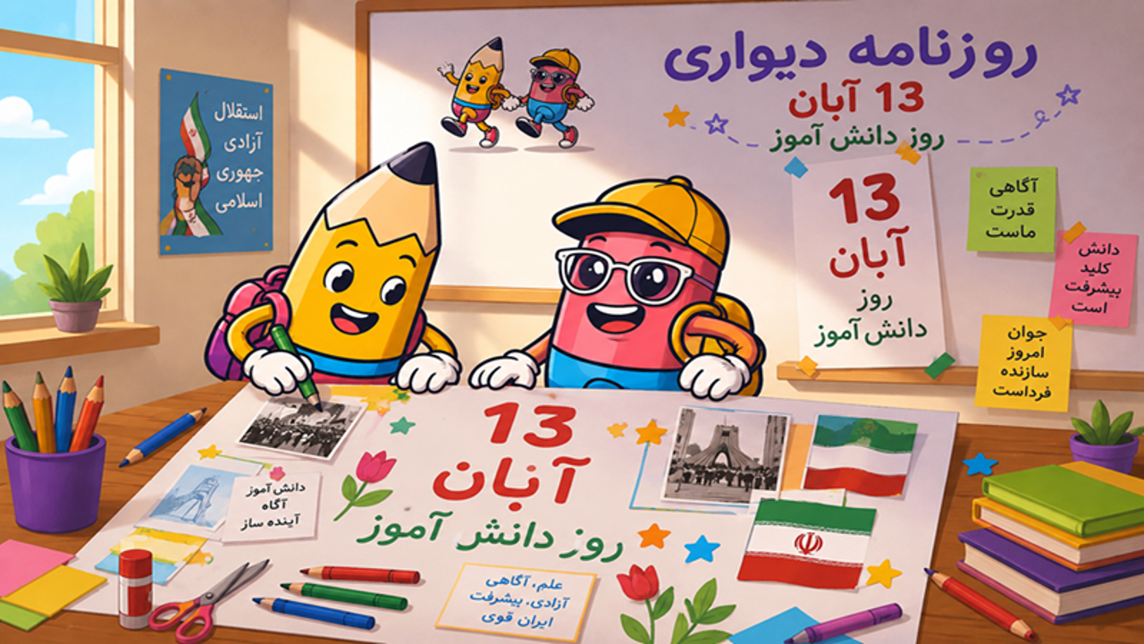 13 آبان روز دانش آموز