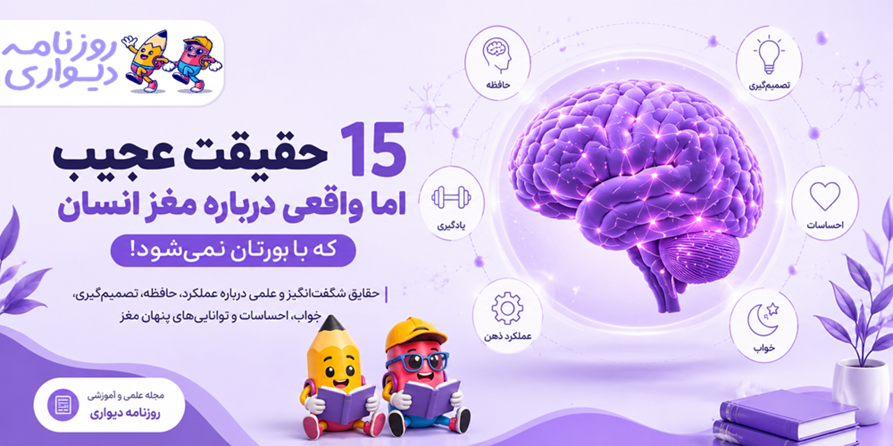 ۱۵ حقیقت عجیب اما واقعی درباره مغز انسان که باورتان نمیشود